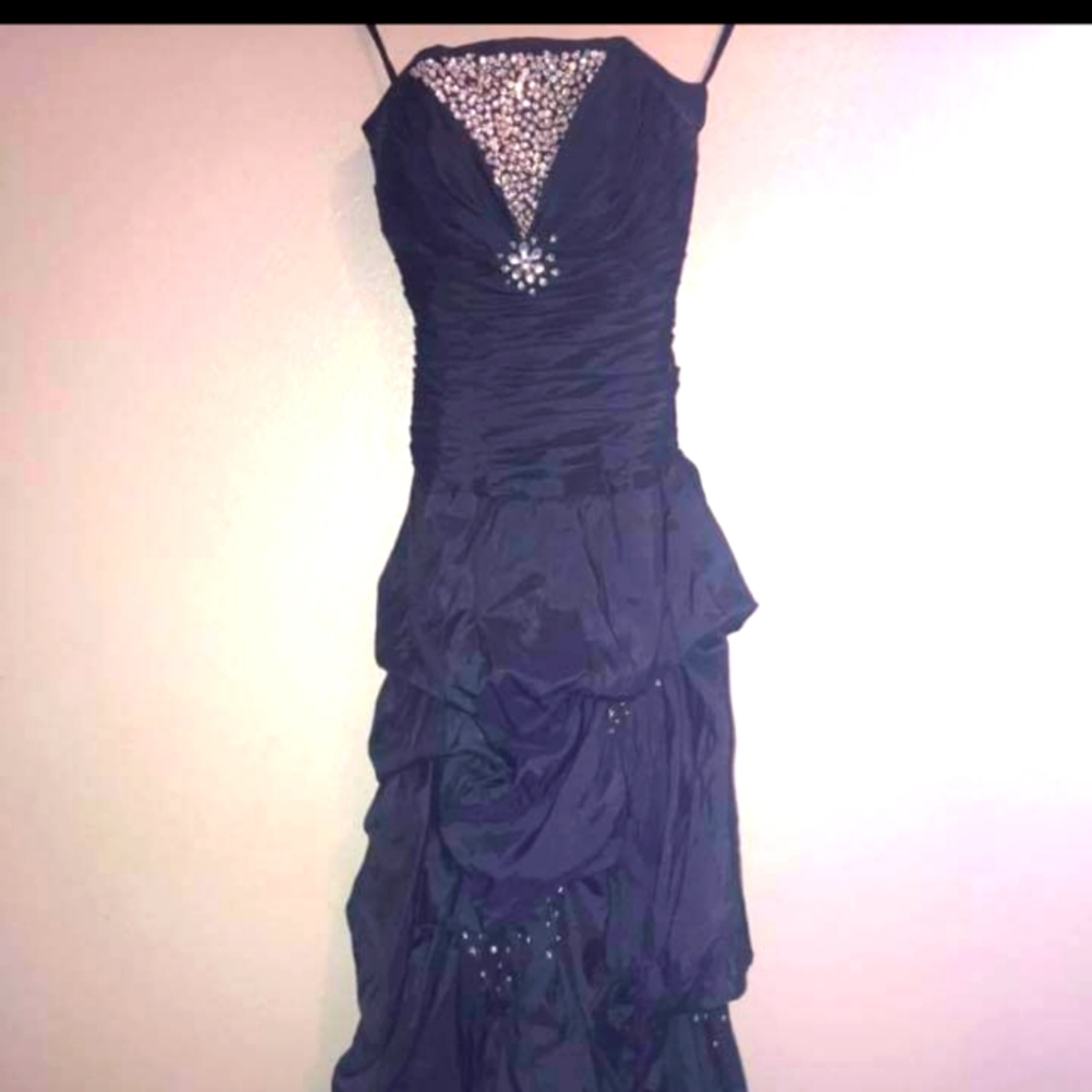 Corset Back Prom Dress